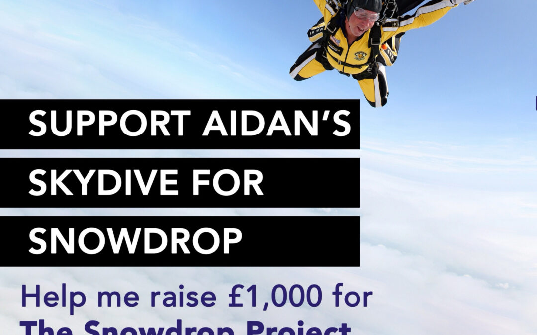 Sheffield citizen raises over £1.1K to skydive for local Sheffield Charity The Snowdrop Project 