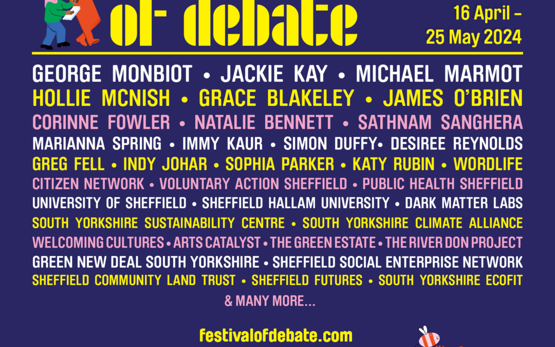 Today marks the beginning of the annual “Festival of debate”