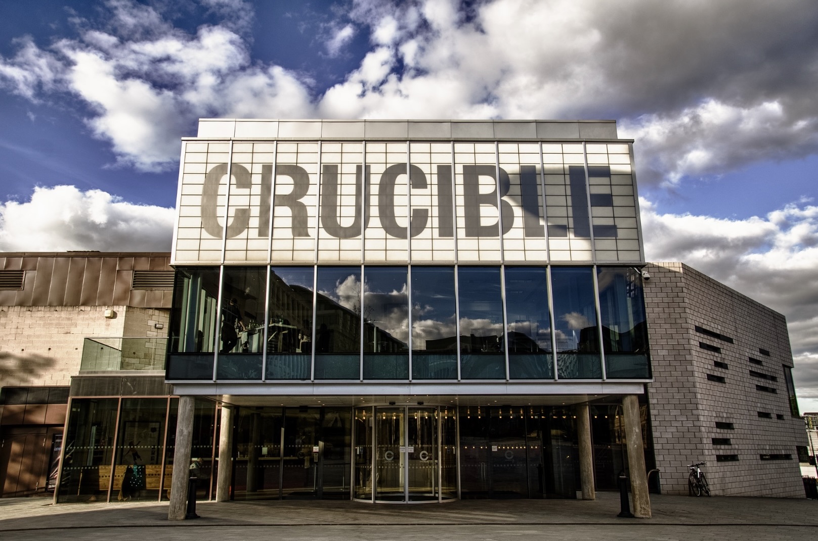 Image of the Crucible Theatre in Sheffield.