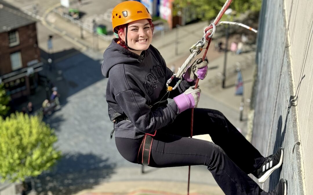 Charity abseil hits the heights for Shelter