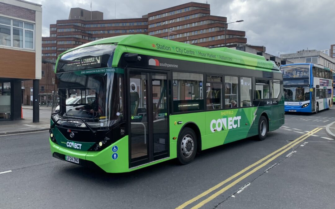 Green Party claim credit for Sheffield’s new electric bus service