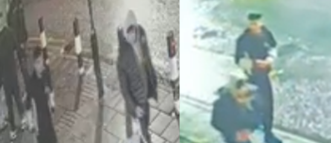 Men captured on CCTV