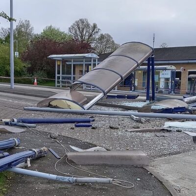 Popular Sheffield Bus station damaged after bus crash 