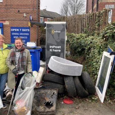 Litter pickers team up to battle fly tipping in Hillsborough