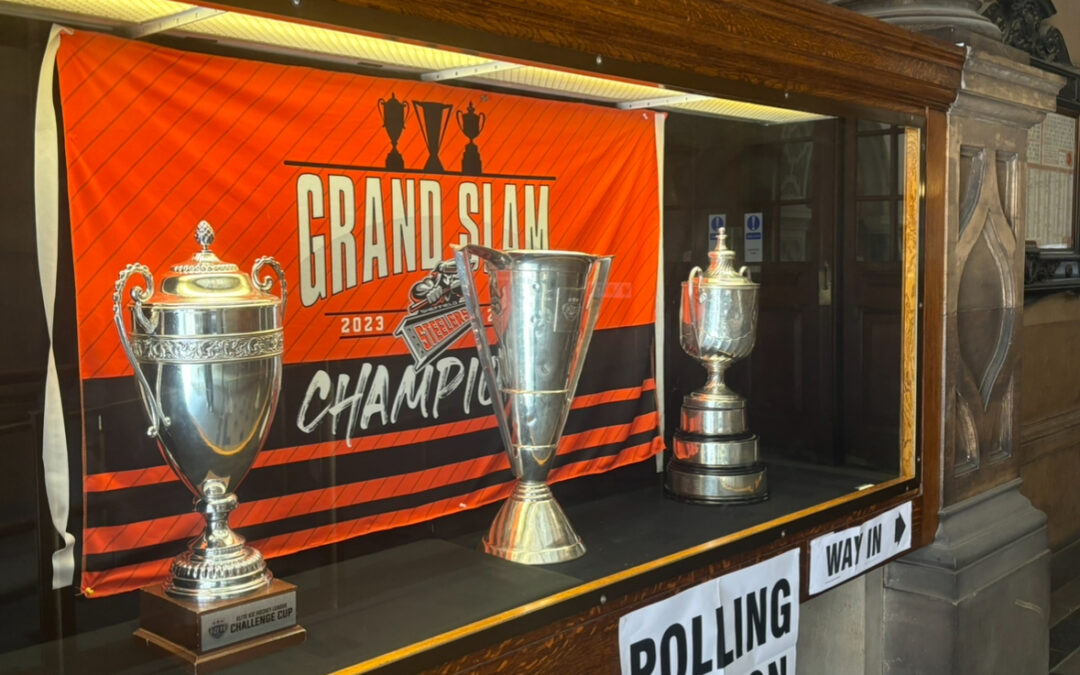 Sheffield honour Steelers with public display of trophies