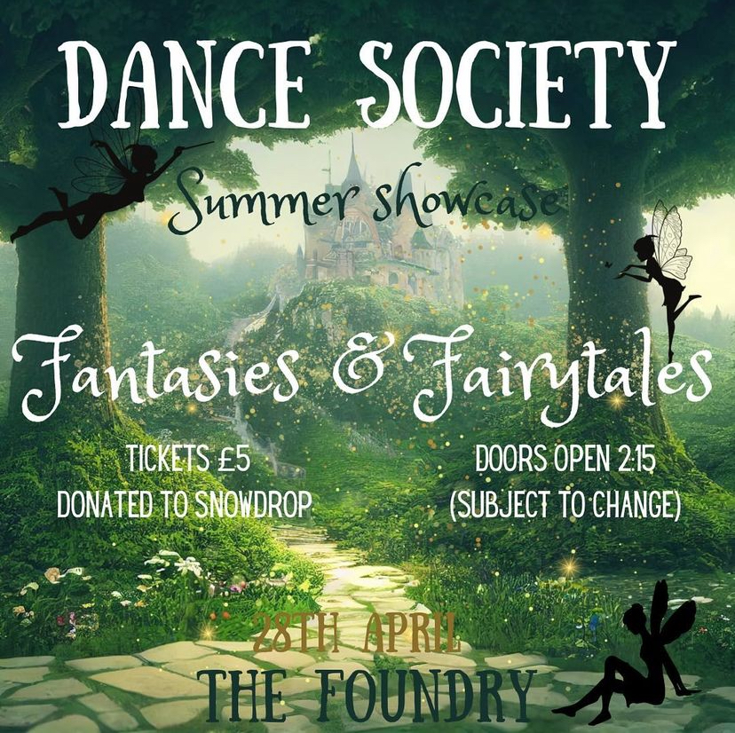 Dance Society Summer Showcase Poster