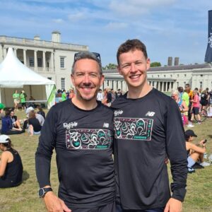 Former sheffield citizen who learnt how to walk and talk again after a horrible fall completes the London Marathon and raises £8,000 for charity