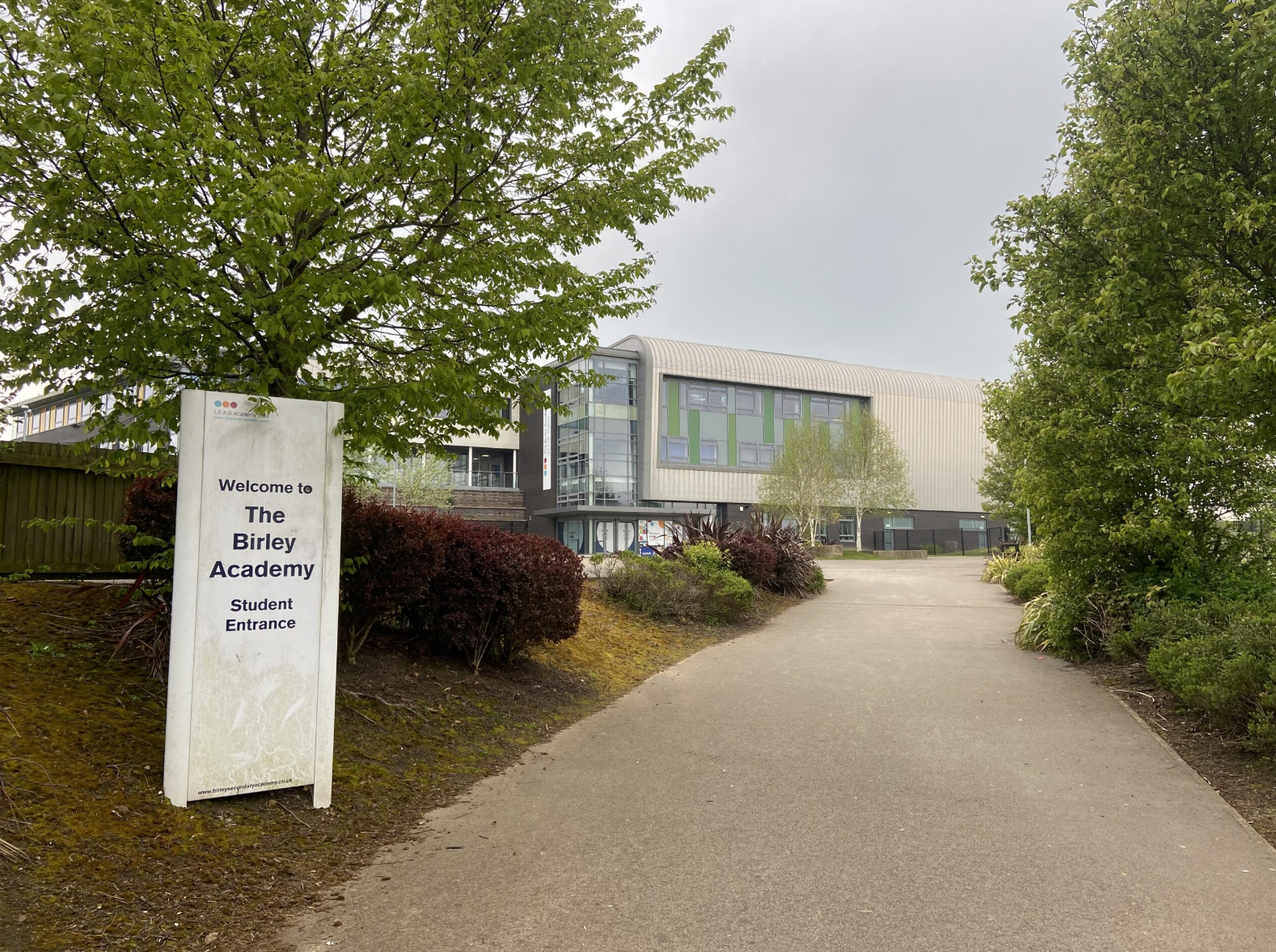 Photo of Birley Academy entrance