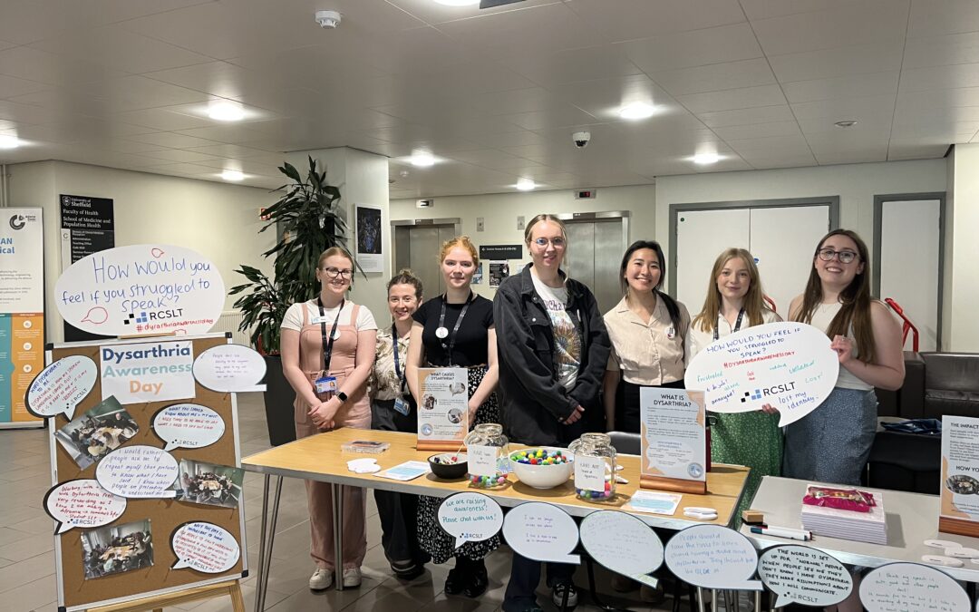 Sheffield students mark the first ever Dysarthria Awareness Day