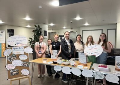Sheffield students mark the first ever Dysarthria Awareness Day