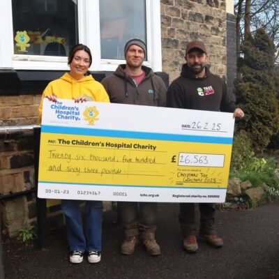Tree recycling scheme raises £26,563 for Children’s Hospital Charity