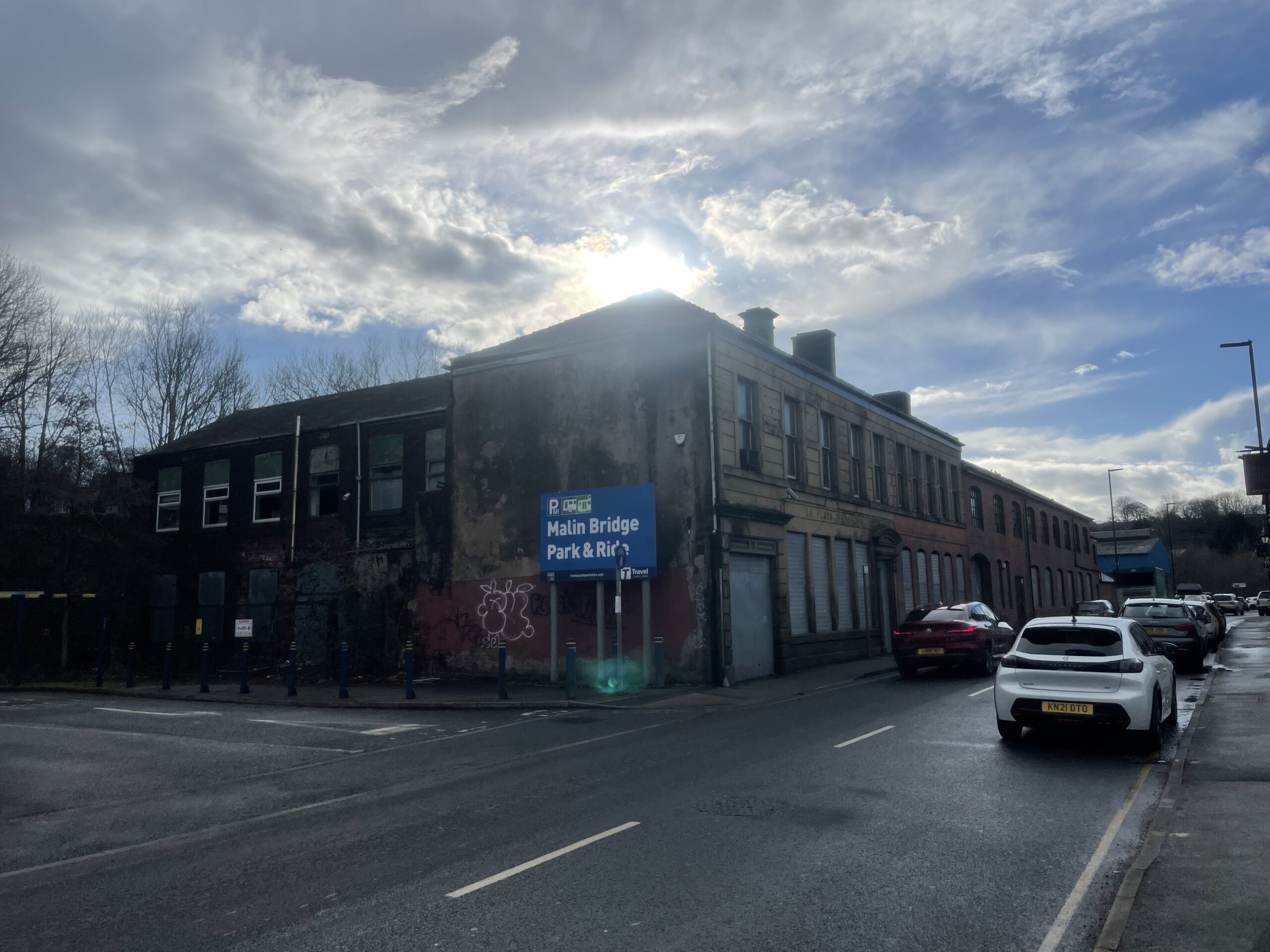 A photo of La Plata Works factory, Holme Lane.