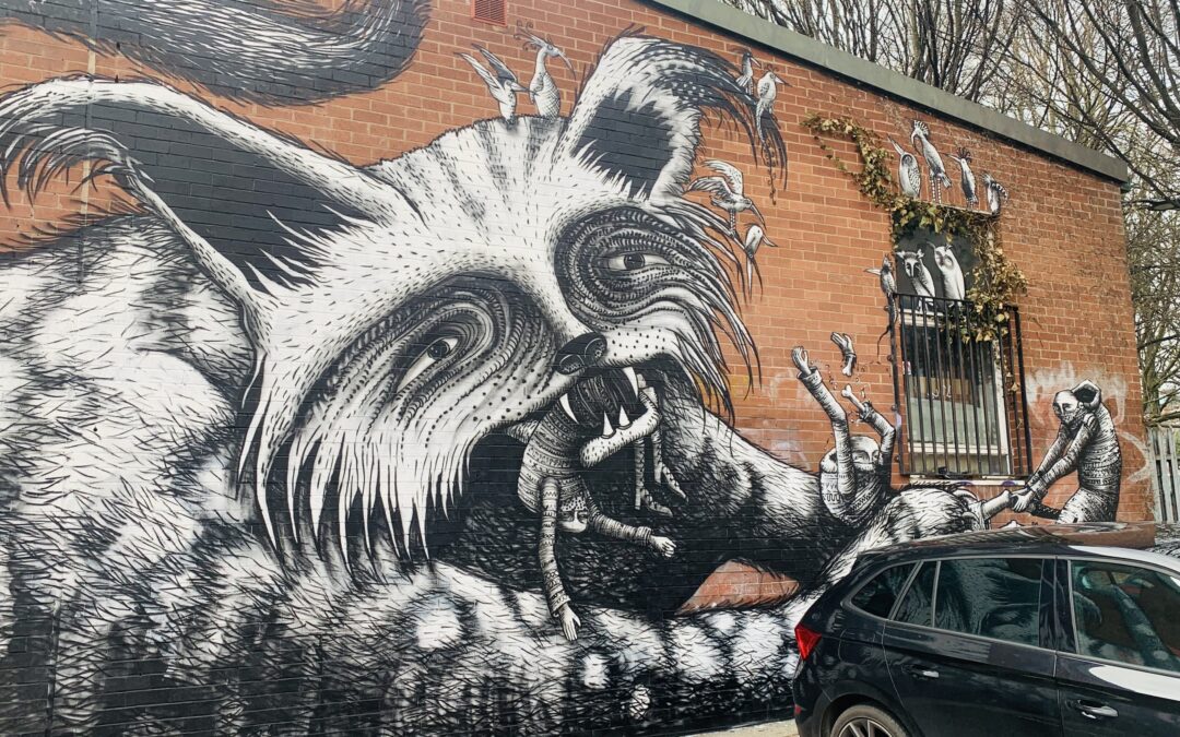 New art appears from Sheffield street artist ‘Phlegm’ following art book release