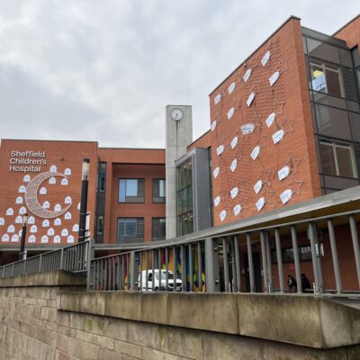 Sheffield Children’s Hospital’s fundraising decorations for Ramadan