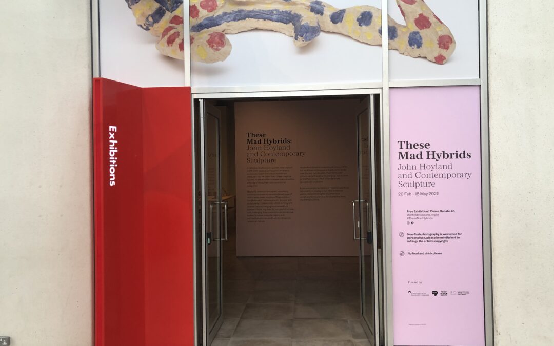New exhibition These Mad Hybrids: John Hoyland and Contemporary Sculpture comes to Sheffield gallery
