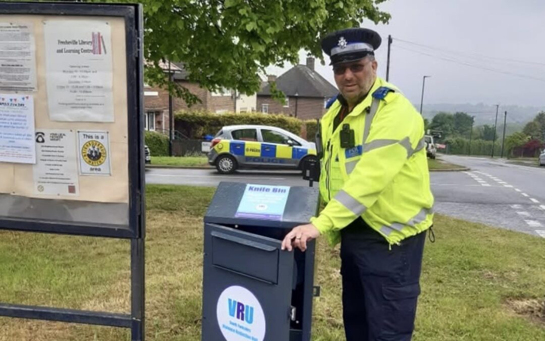 Over 100 knives collected in Sheffield amnesty bin