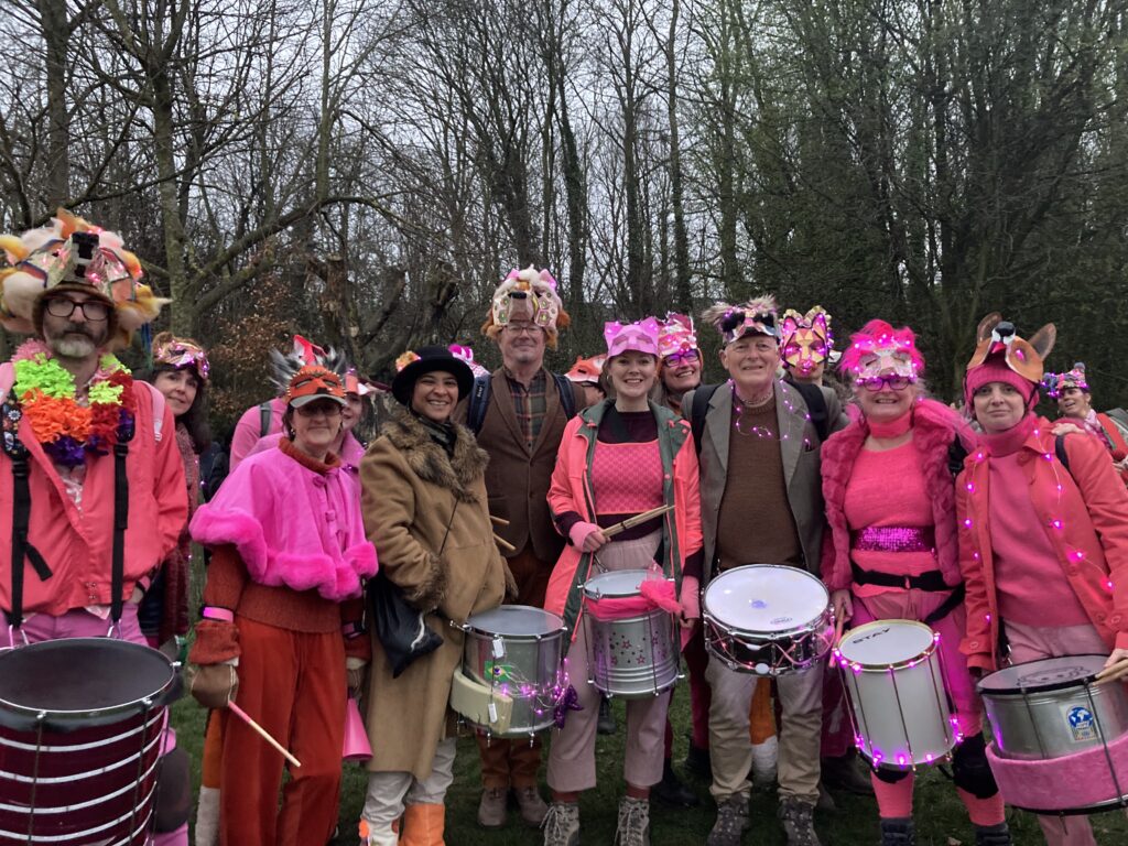 Sheffield Samba Band at the Sharrow Lantern Carnival