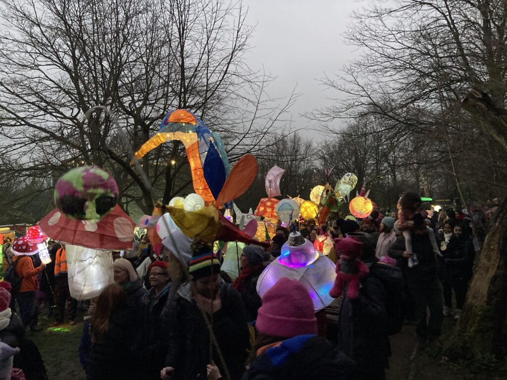 Sharrow Lantern Carnival lots of lanterns 2