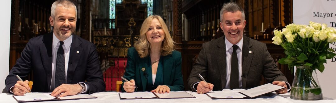 Picture of Yorkshire's three emtro mayors - Oliver Coppard, Tracey Brabin and David Skaith