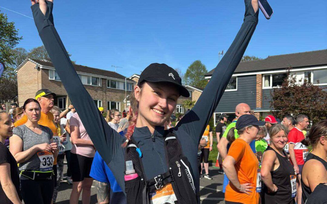 Runner pledges to fundraise money for charity she says saved her life