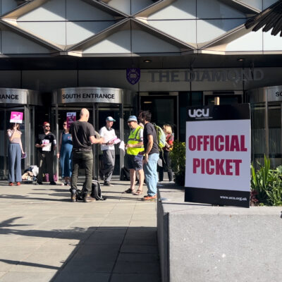 Watch: Students and staff unite during first day of UCU strike action