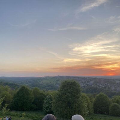 Students make the most of soaring temperatures in Sheffield 