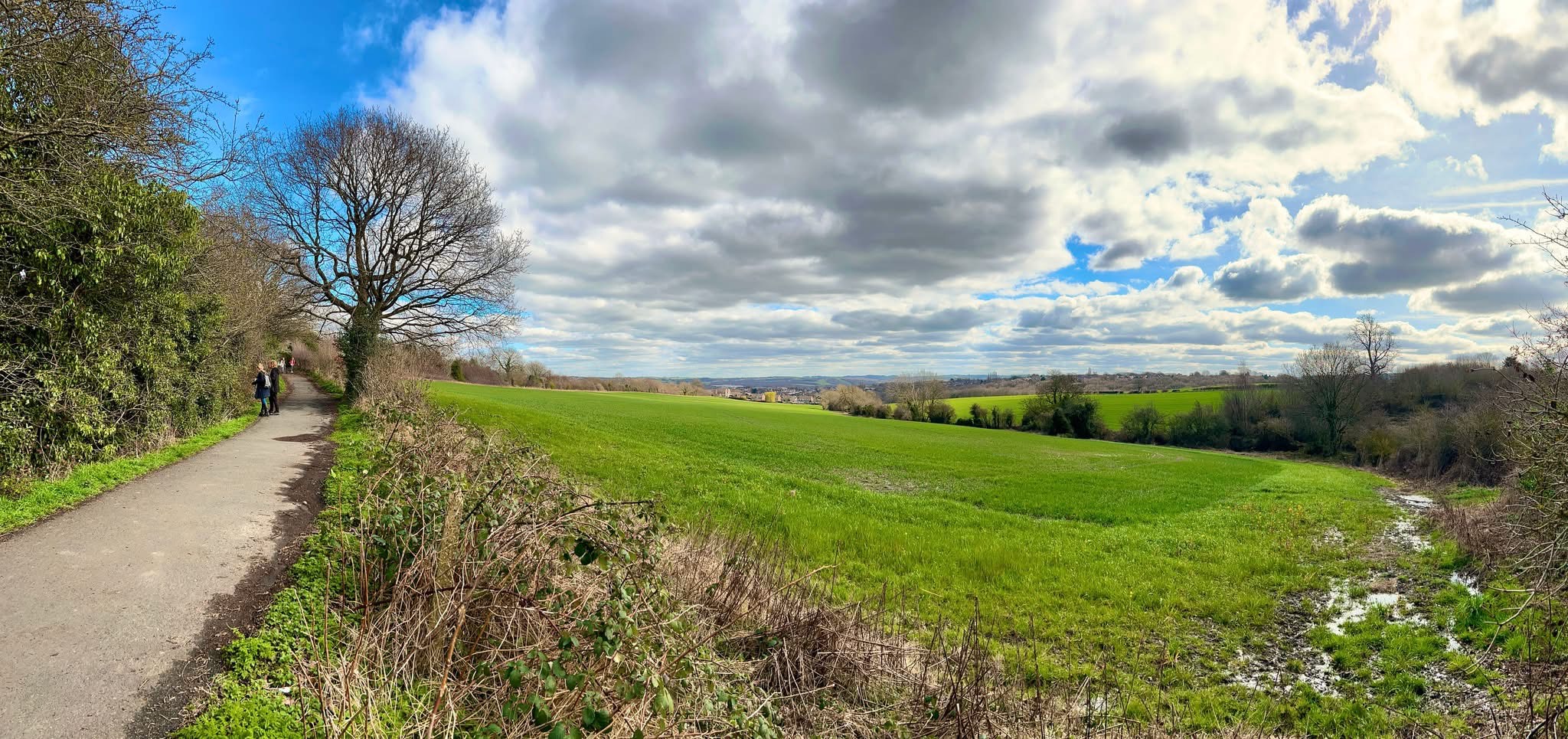 Area of land on the green belt