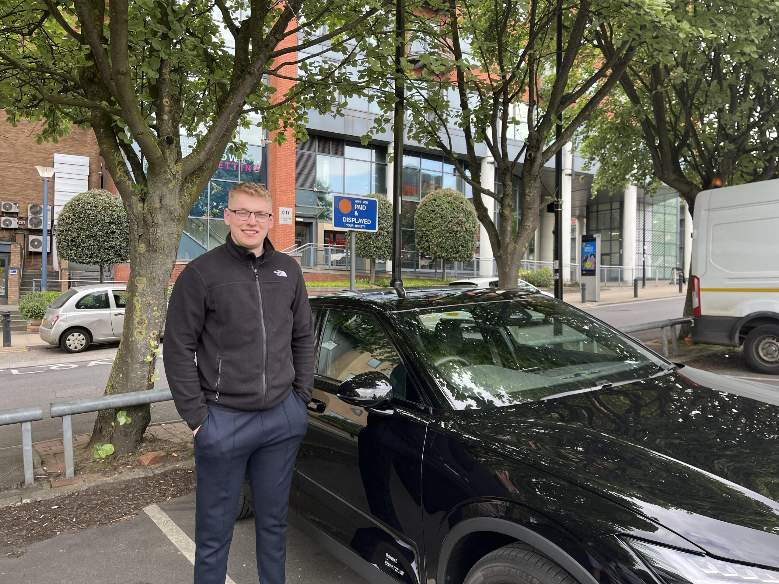 Tom Thurston electric vehicle owner