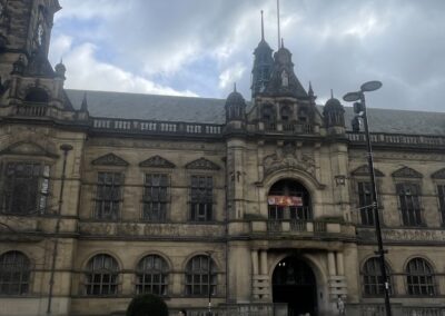 Flying the flag for Ukraine as Sheffield shows solidarity
