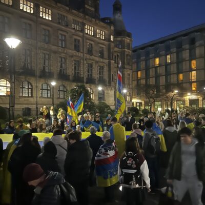 City of Sheffield Council Stands with Ukraine Four Years on From Russian Invasion