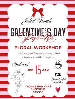 an invitational advertisement for the event