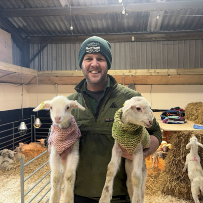 Newborn orphaned lambs given an extra layer of wool thanks to the big hearts of the Sheffield community