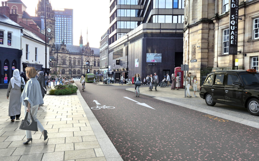 Public have mixed reviews on new road plans in Sheffield City Centre