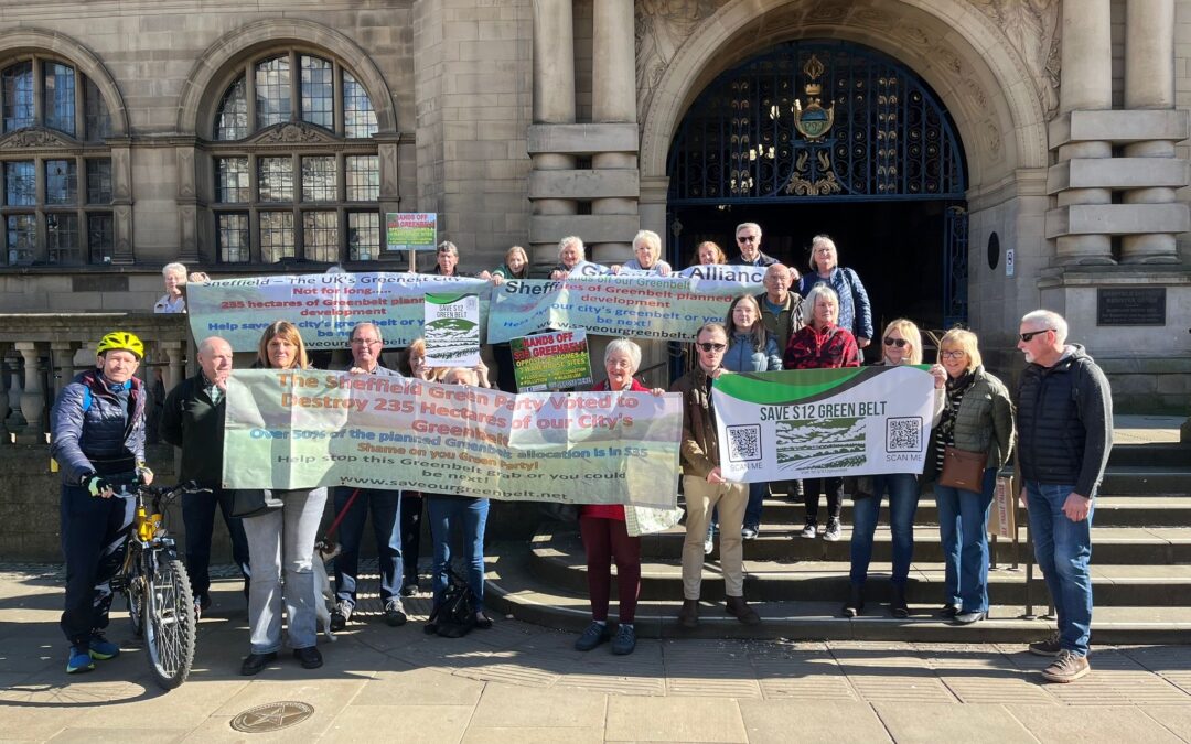 Protesters form alliance as council wants to develop their green belts