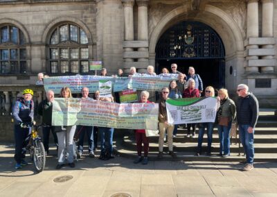 Protesters form alliance as council wants to develop their green belts
