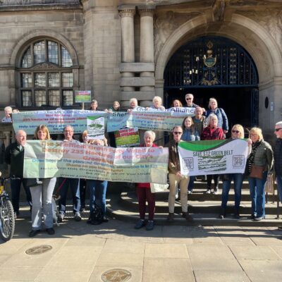 Protesters form alliance as council wants to develop their green belts
