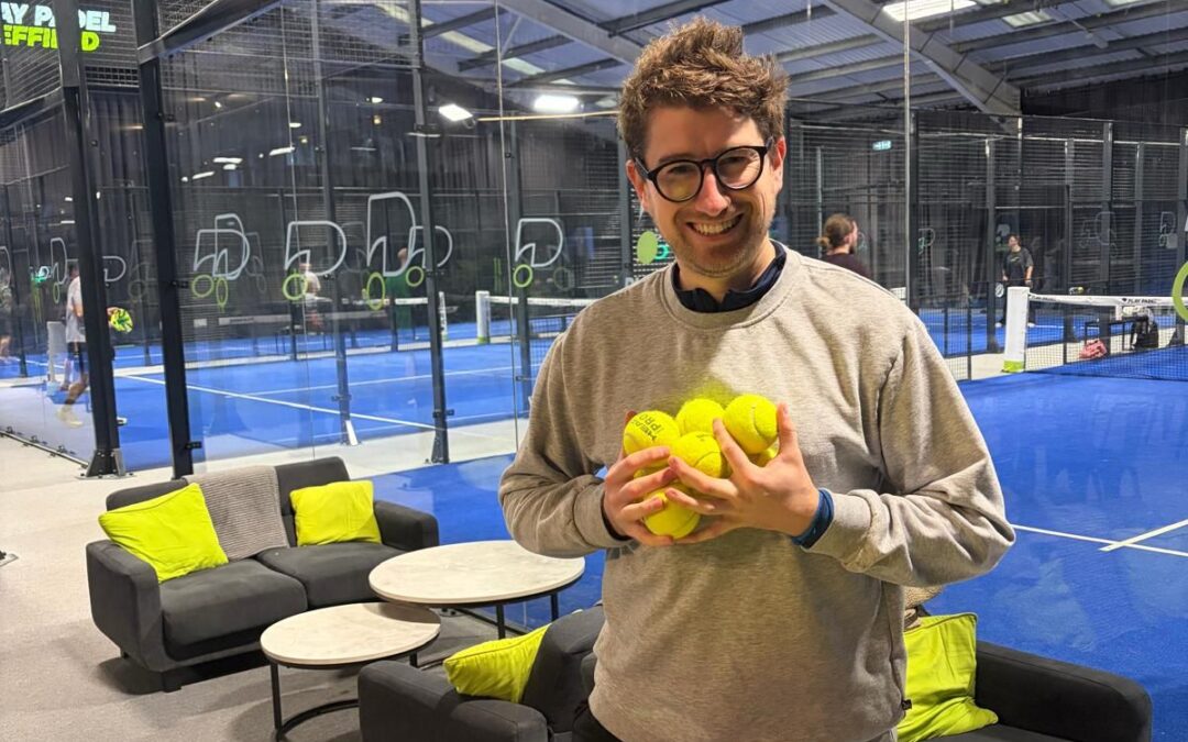 Crowdfunder launches in Sheffield with sustainable solution to padel ball waste