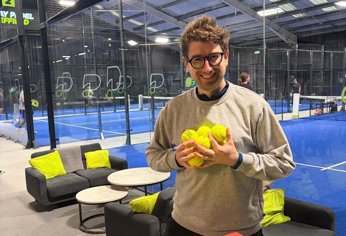 Alex Timmins-Jones who has started the Bounce Back Collective.