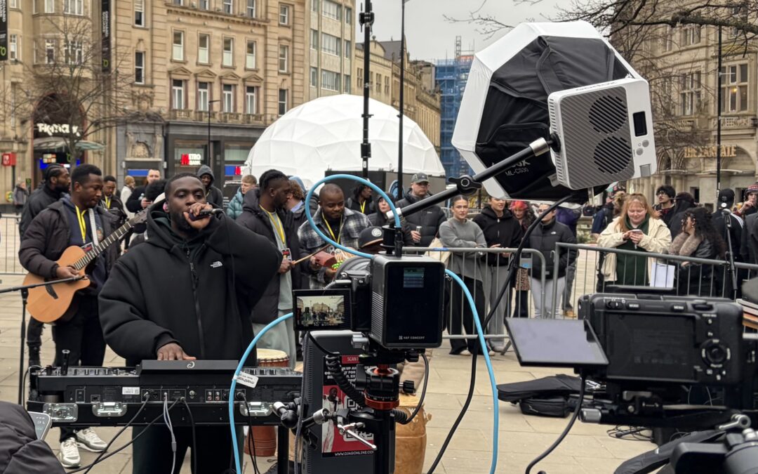 WATCH: DJ AG performs in Sheffield to celebrate creative scholarship opportunity with WaterBear