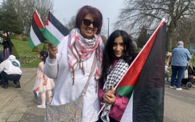 Children’s Walk for Gaza held in Sheffield