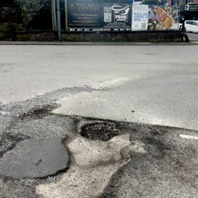 Drivers call for action over ‘dangerous’ potholes across Sheffield.