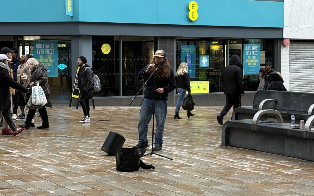 Calls for curbs on ‘loud speakers’ used by buskers and street preachers on The Moor