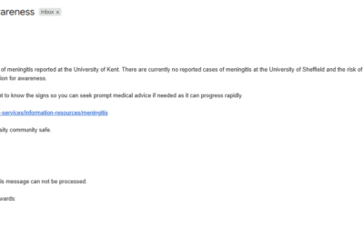University of Sheffield on High Alert Following Two Deaths from Meningitis in Kent