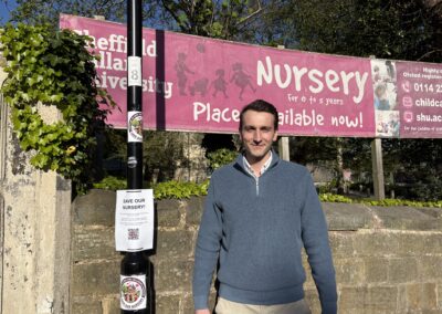 Parents fight back over “shock” plans to close Sheffield Hallam Nursery