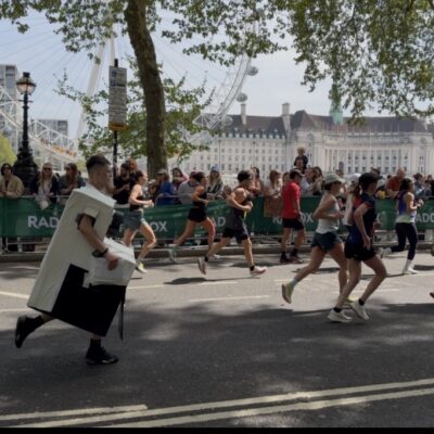 University of Sheffield teacher conquers the London Marathon for charity