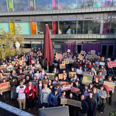 Students triumph in 1400 mile hitchhiking challenge