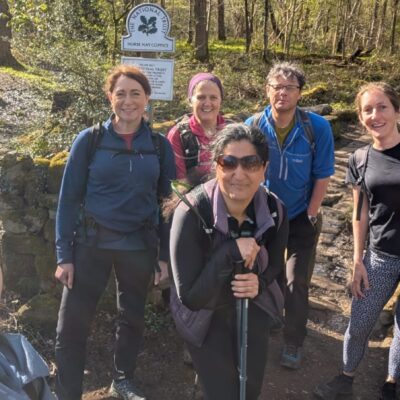 Sheffield healthcare professionals walk 100 miles