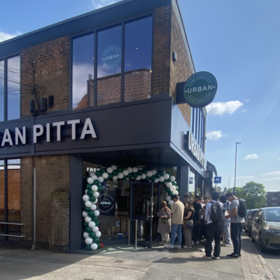 Urban Pitta launches third Sheffield location donating opening day proceeds to charity